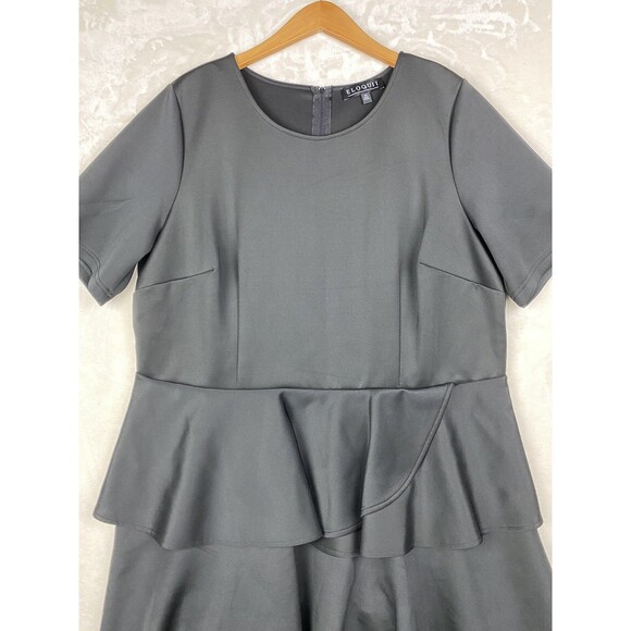 Eloquii Dress Womens 20 Plus Ponte - Picture 2 of 11